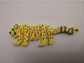 flexi cheetah 3d print model - Mito3D