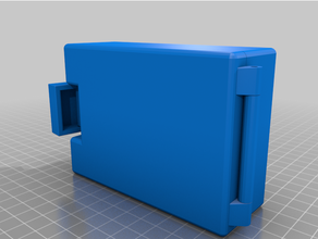 Benutzerdefiniert Box verriegeln Größe geändert angepasst 3d print model - Mito3D