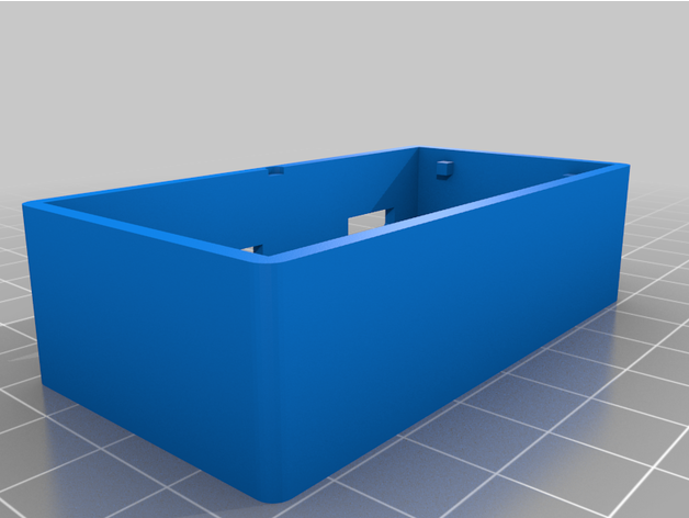 Ahududu pi basit durum kılıf 3D print model - Mito3D