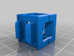 doppelt einrasten Block 3d print model - Mito3D