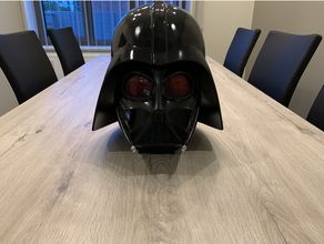 vestível darth Vader capacete prusa i3 dimensionado impressoras máscara facial fusion360 mascarar sith Estrela Guerra Estrelas guerras 3d print model - Mito3D