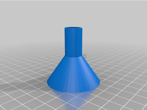 custest3tomized funnel trichter - customized 3d print model - Mito3D