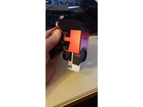 modified fan mounts - heat sink cooler fan mount formbot t-rex3 volcano 3d print model - Mito3D