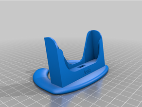 xiaomi mi 9 customized phone charger stand 3d print model - Mito3D