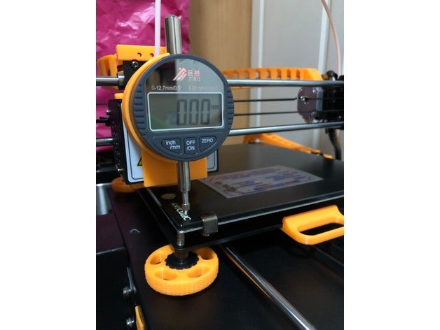 anycubic i3 mega cadran jauge titulaire soutien méga 3D print model - Mito3D