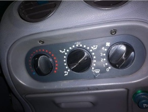 Twingo Bouton ısıtıcı ısıtma buton Renault 3d print model - Mito3D