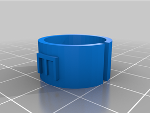 customized casdsaustom cup clip 3d print model - Mito3D
