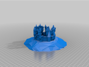 customizecastle 1d grand castle generator customized 3d print model - Mito3D
