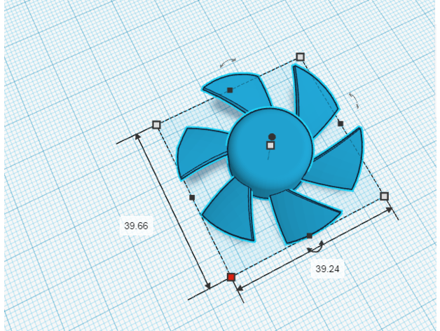 fan hair dryer 3D print model - Mito3D