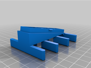 flowbee short angled foot 3d print model - Mito3D