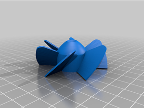 hélice cabelo secador helice substituição peopeller 3d print model - Mito3D