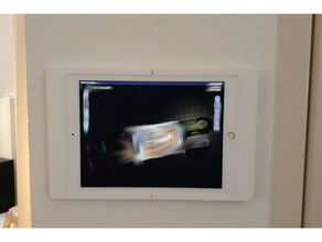 ipad pro wall holder 3d print model - Mito3D