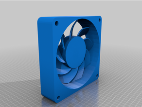 pc fan 3d print model - Mito3D