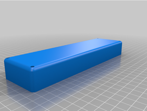 myboxmy customized stomp box lid 1590 enclosure 3d print model - Mito3D