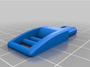 schnell Freisetzung Clip Schnalle 3d print model - Mito3D