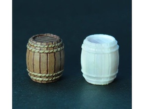 miniature barrel dnd prop dongeon miniatures 3d print model - Mito3D