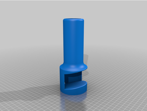 muratore vaso coperchio custode cannuccia titolare supporto scarichi 3d print model - Mito3D