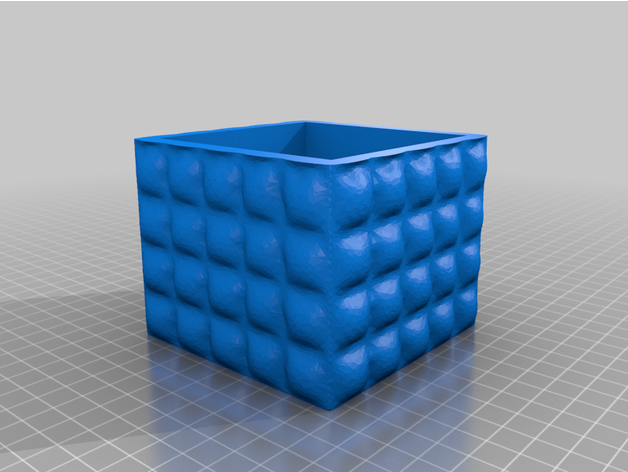 bulle cube boîte espace rangement 3D print model - Mito3D
