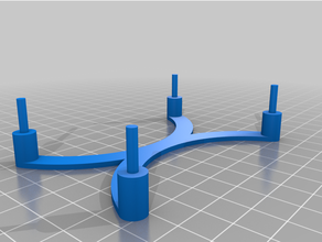 personalizzato pcb 2pcb titolare supporto situazione stallo 3d print model - Mito3D