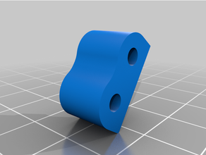 dpv handle clamp 3d print model - Mito3D