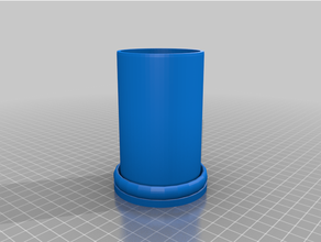 simple pen cup desk organizer holder 3d print model - Mito3D