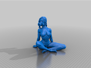 quarantena ragazza nsfw sexy 3d print model - Mito3D