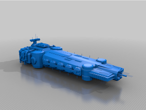 sh'lassen - makcemal babylon 5 babylon5 shlassen ship spaceship 3d print model - Mito3D