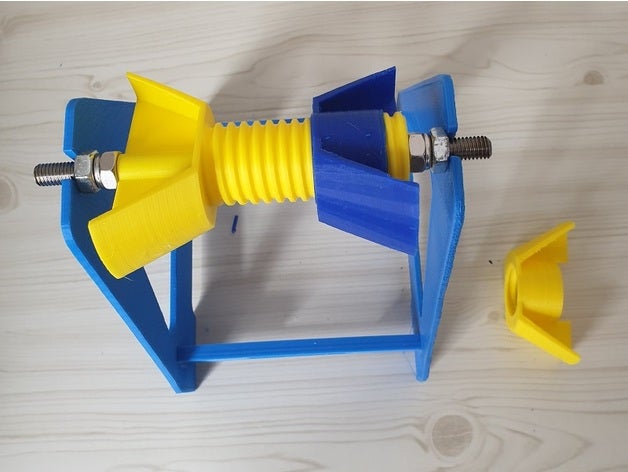 quick release spool holder filament 3D print model - Mito3D
