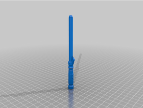 lightsaber pen bic light 3d print model - Mito3D