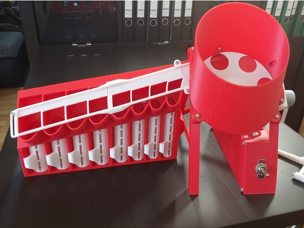 Münze Sorter Motor Remix 3D print model - Mito3D