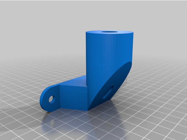 adaptateur quadlock fourchette tige monter kawasaki ninja 650 2020 3D print model - Mito3D