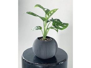 fioriera In piedi 3 pianta pentola vaso 3d print model - Mito3D