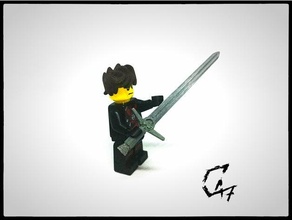Lego bruxo espada 3d print model - Mito3D