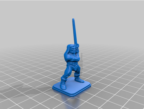 kahraman barbar harika kılıç 3d print model - Mito3D