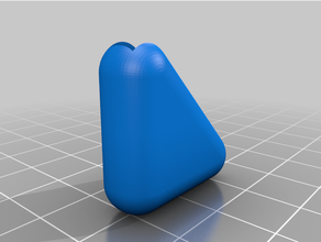 customizecorner parametrico tavolo angolo protettore personalizzato 3d print model - Mito3D