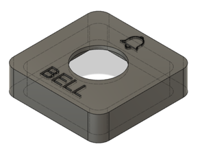 aqara mini switch cover - bell aqara bell cover miniswitch switch xiaomi 3d print model - Mito3D