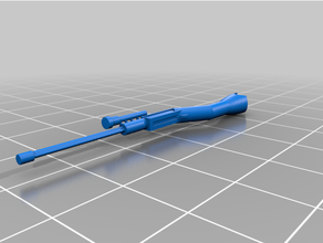 lego star wars cycler rifle battlefront 3d print model - Mito3D
