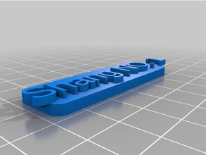 customized clever tagmine 3d print model - Mito3D