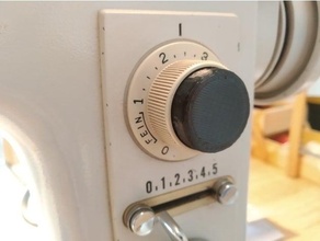 reemplazo botón contrarrestar operación coser máquina PRIVILEG zig zag 450 hermano 360 modelo 3d print model - Mito3D
