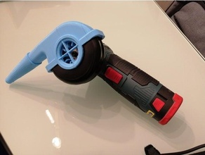 parkside 12v angle grinder blower bosh impeller 3d print model - Mito3D