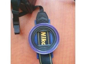 Nikon universal gorra soporte cámara lente 3d print model - Mito3D