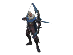 valorant - sova pose archer archery arrow sova valorant valorant game 3d print model - Mito3D