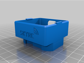 skyrc gsm020 gps meter brackets - gopro clip mounting & holder mount rc car 3d print model - Mito3D