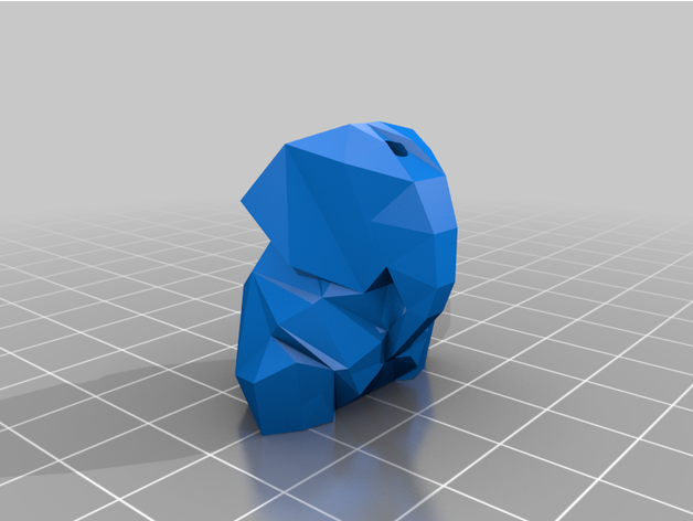 elefante colgante pendiente 3D print model - Mito3D