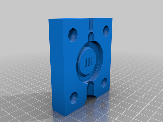 100g pb Angeln Gewicht Schimmel 3D print model - Mito3D