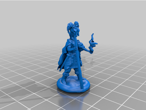 viking druida jogos tabuleiro masmorras dragões fantasia miniatura tampo mesa 3d print model - Mito3D