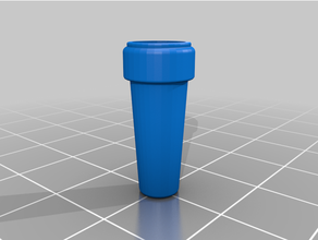 filament tube sacrificial cap guide 3d print model - Mito3D