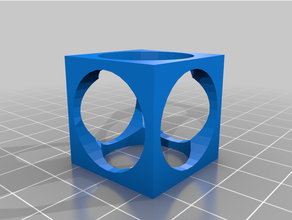 coin cube 3d print model - Mito3D