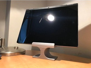 tablet stand - lenovo yoga 3d print model - Mito3D