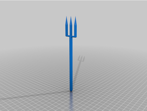 pitchfork pen bic fork pitch 3d print model - Mito3D